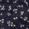 Darling Cotton Lawn - Navy/Ecru