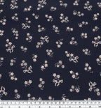 Darling Cotton Lawn - Navy/Ecru