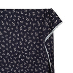 Darling Cotton Lawn - Navy/Ecru