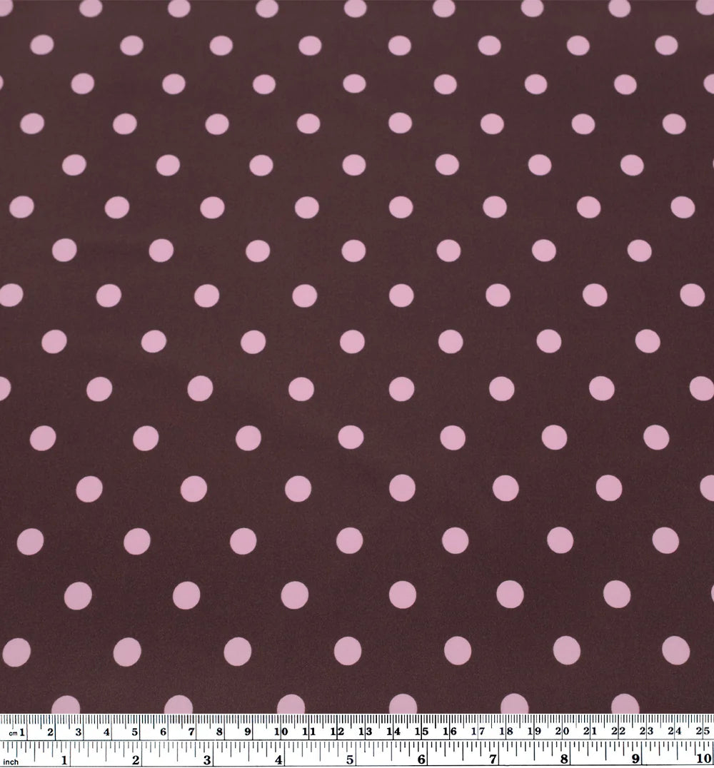 Nylon Swim Tricot - Dusty Mauve/Candy Floss