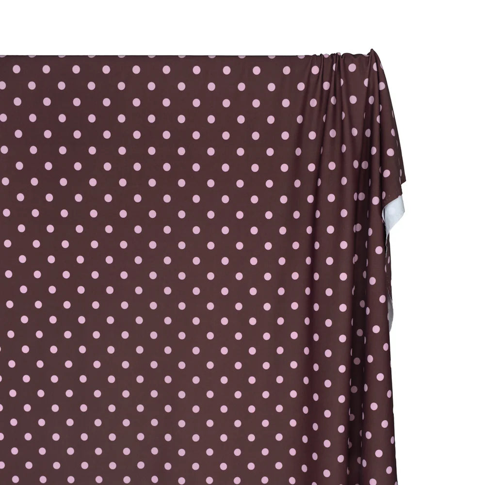 Nylon Swim Tricot - Dusty Mauve/Candy Floss