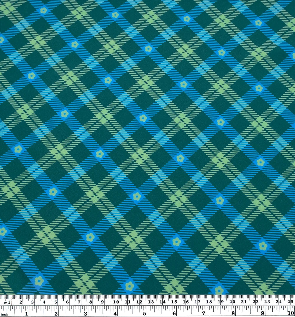 Recycled Nylon Swim Tricot - Lake/Cerulean