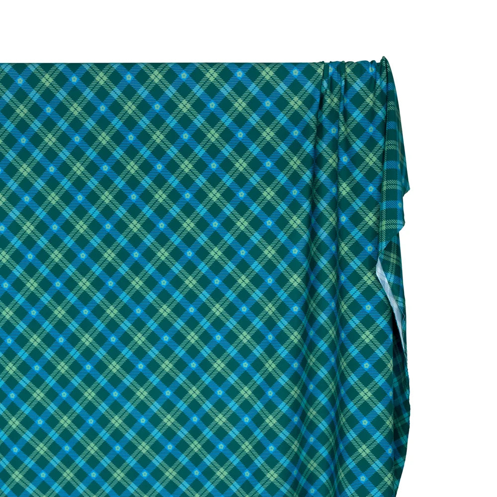 Recycled Nylon Swim Tricot - Lake/Cerulean