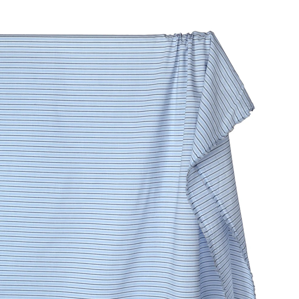 Seaside Lightweight Cotton Linen Slub - Powder Blue