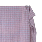 Sherbert Plaid Stonewashed Linen - Thistle
