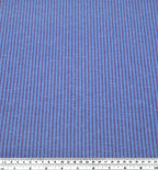 Striped Stretch Hemp Lyocell Blend - Cornflower/Berry