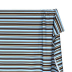Sunkissed Stripe Recycled Nylon Swim Tricot - Russet/Baby Blue